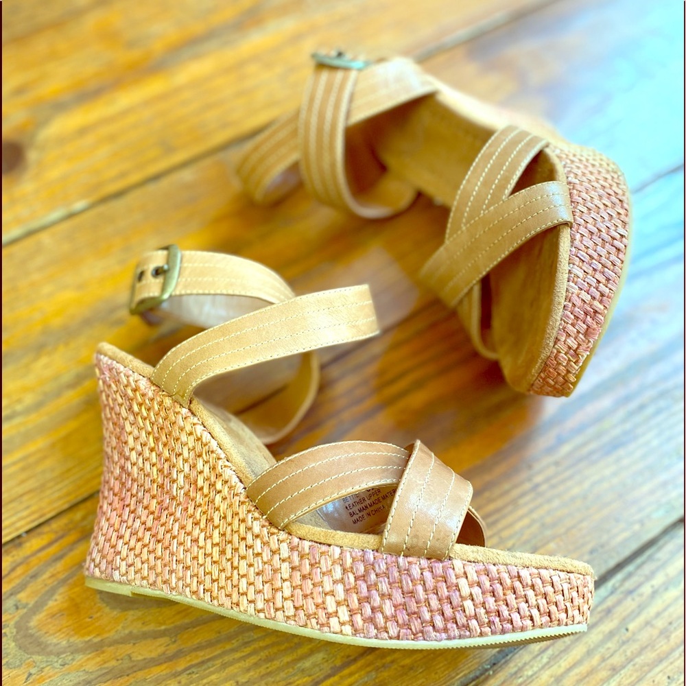 ☀️ ‘Bettie’ Platform Wedges by On Your Feet, 8.5